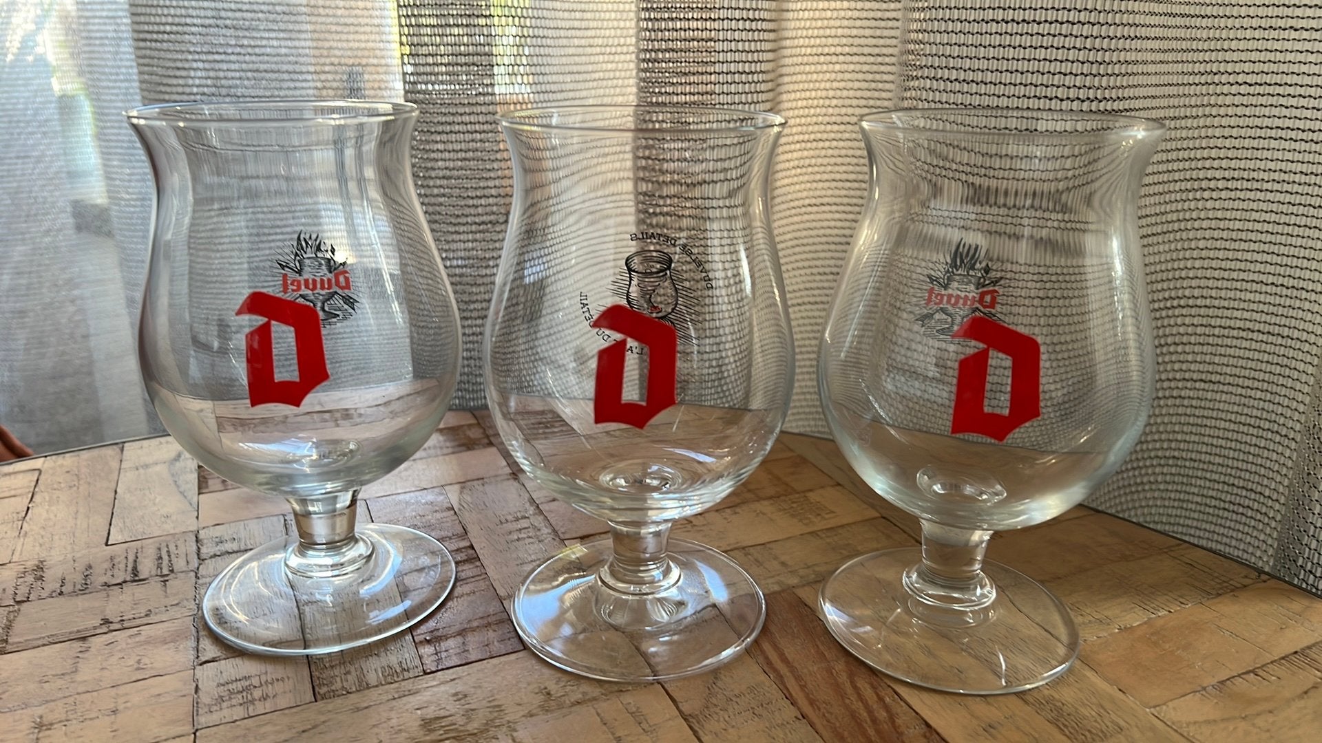 Duvel bierglas, Ophalen of Verzenden, Zo goed als nieuw, Glas of Glazen, Duvel