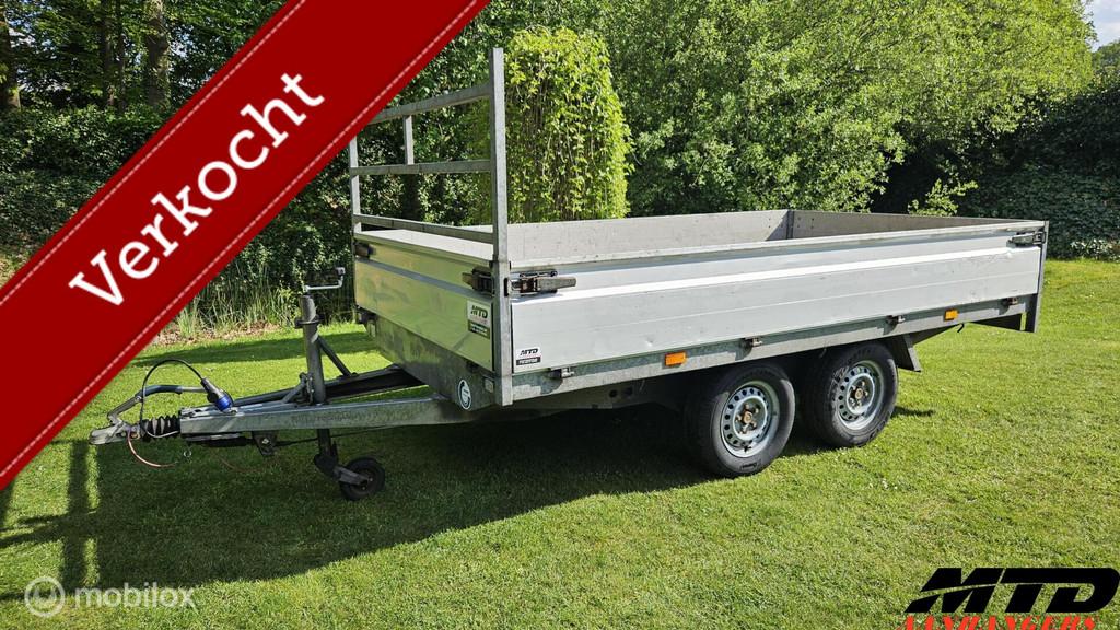 Hapert Plateauwagen met extra hoge borden, Gebruikt