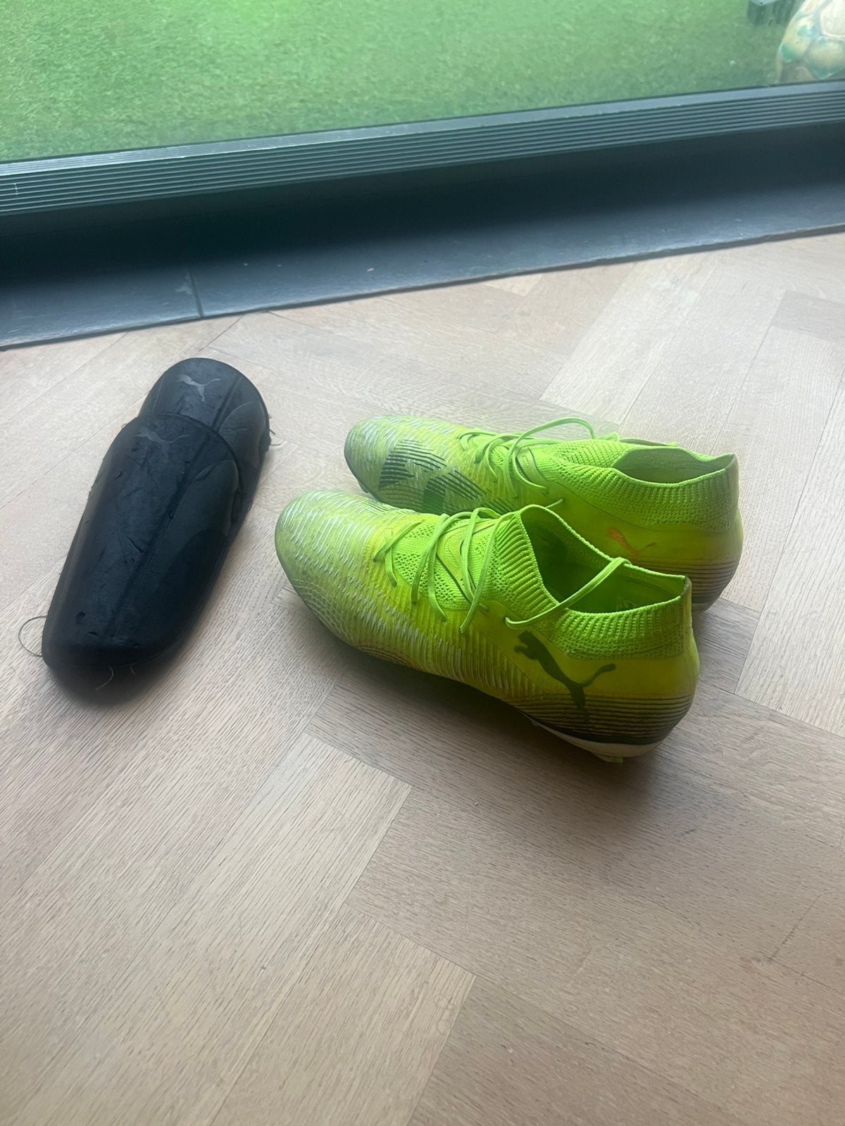 Puma voetbalschoenen, Sport en Fitness, Voetbal, Schoenen, Zo goed als nieuw, Maat M, Ophalen of Verzenden