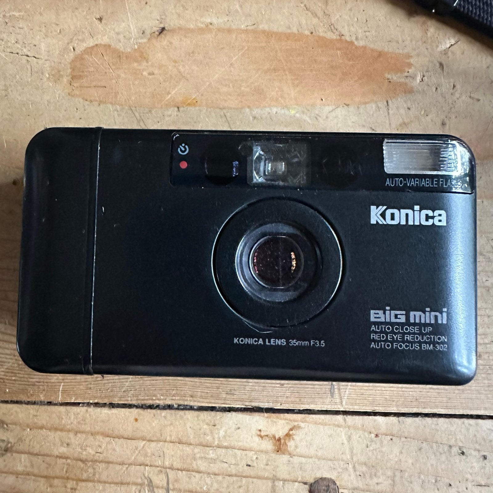 Konica Big Mini BM-302 - Legendarische Point & Shoot Camera, Ophalen of Verzenden, Gebruikt, Compact, Konica