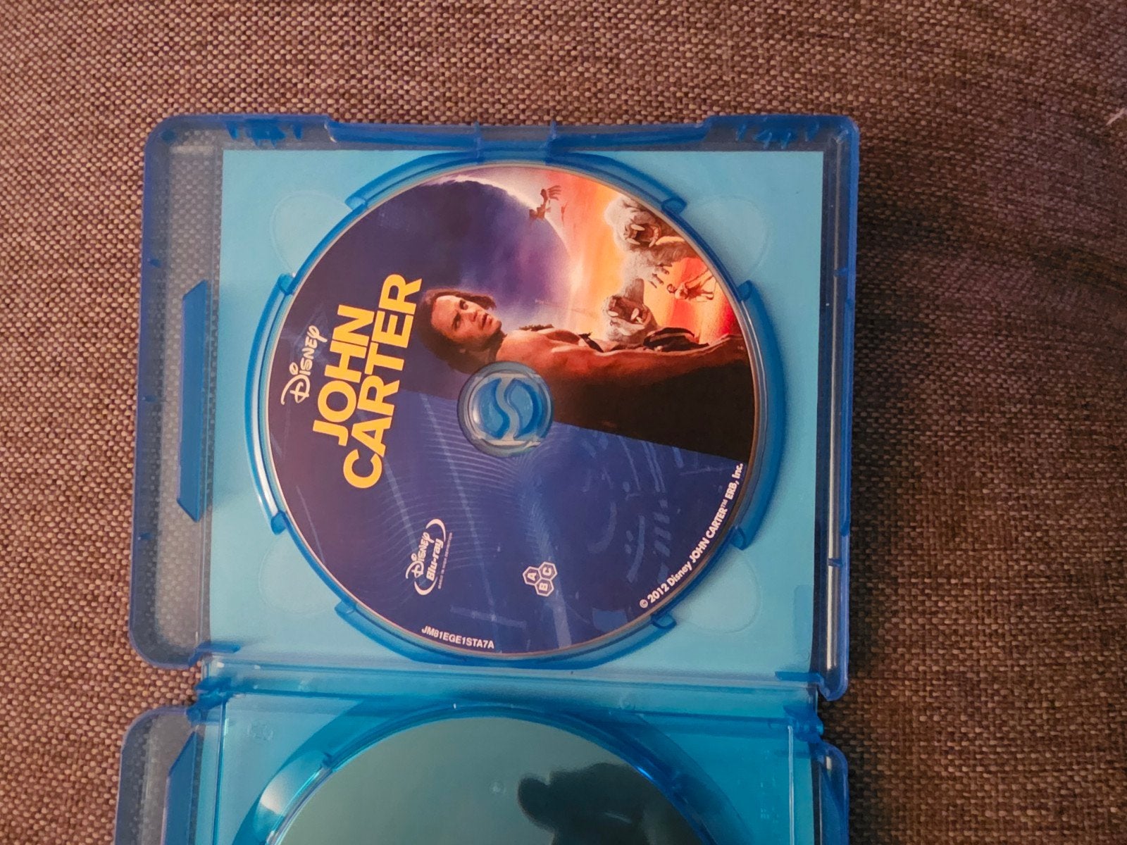 John Carter 3D Blu-ray + Blu-ray (2-disc combo pack), Cd's en Dvd's, Blu-ray, Zo goed als nieuw, Science Fiction en Fantasy, 3D Blu-ray