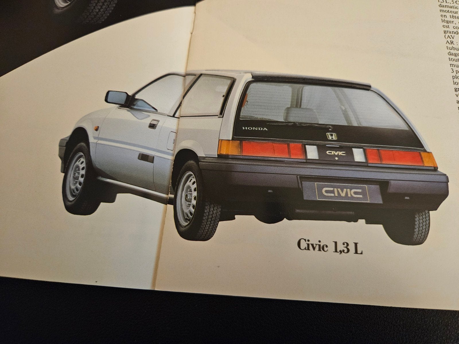 Brochure Honda Civic 1984, Ophalen of Verzenden, Zo goed als nieuw, Honda
