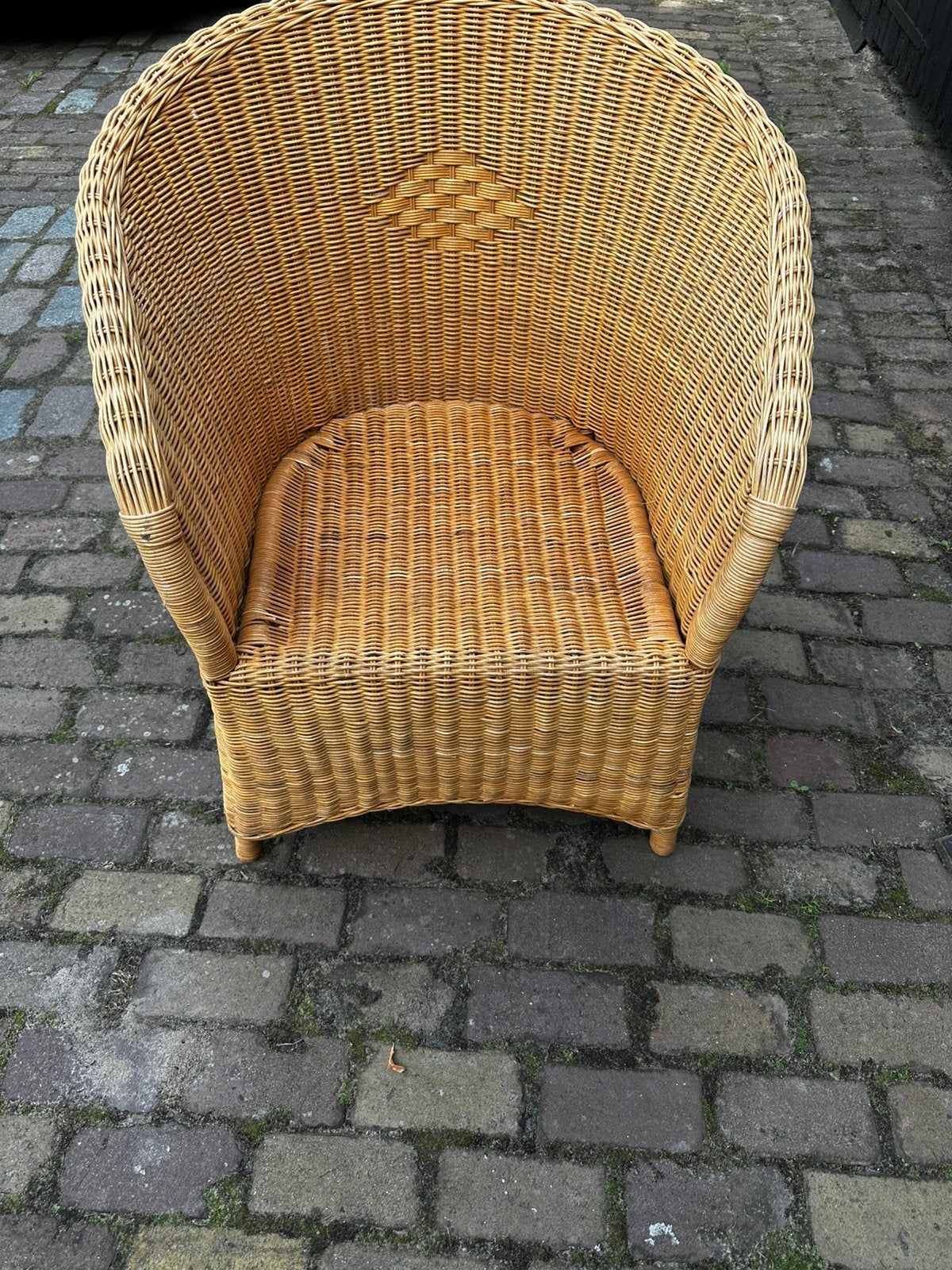Rotan fauteuil, Ophalen, Zo goed als nieuw, Rotan