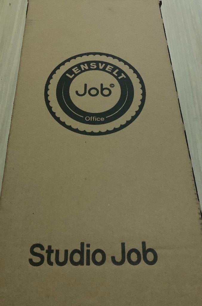 Nieuw in doos Studio Job tafellampen Moooi twv € 278,00st, Bureaulamp, Overige merken, Nieuw, Ophalen of Verzenden