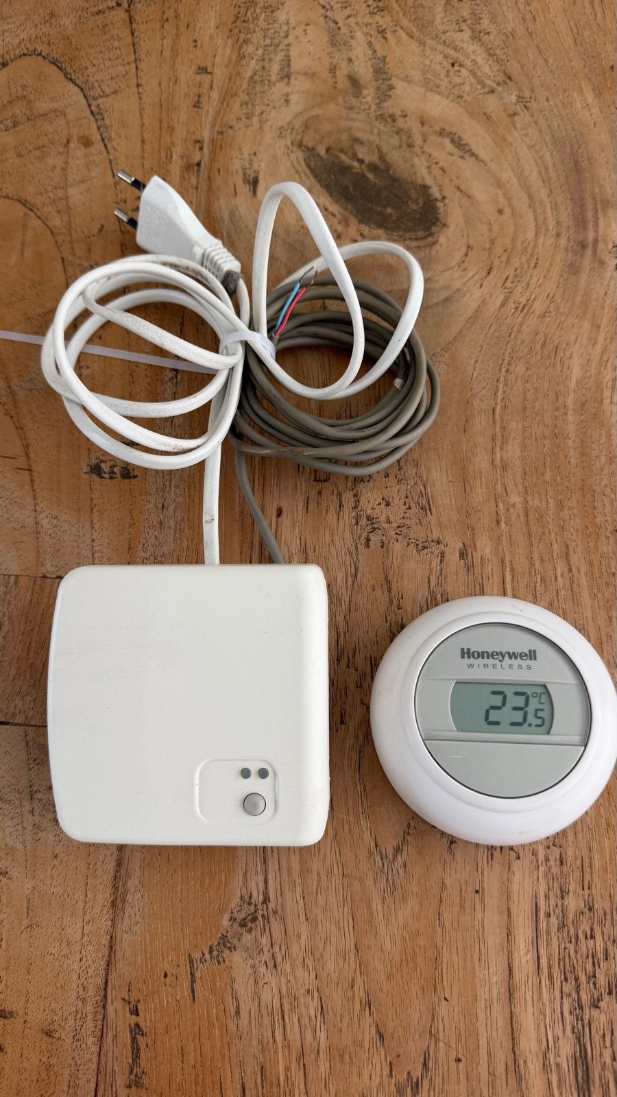 Honeywell Draadloze Thermostaat met Ontvanger, Ophalen of Verzenden, Slimme thermostaat, Gebruikt