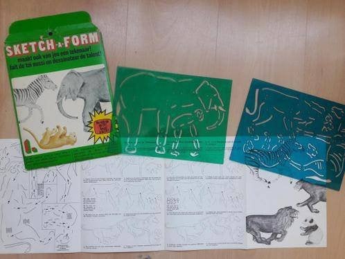 vintage Sketch-A-Form, Hobby en Vrije tijd, Ophalen of Verzenden, Overige typen