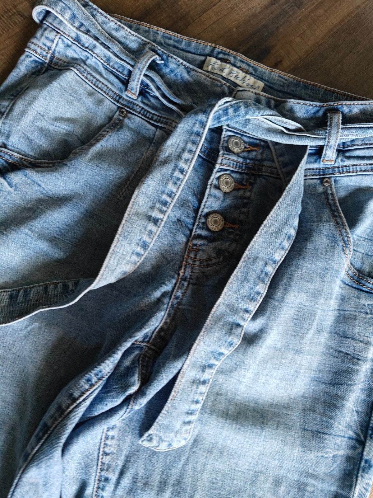 Red Button Jani Jeans - Maat 36, Blauw, Ophalen of Verzenden, Zo goed als nieuw, W28 - W29 (confectie 36)