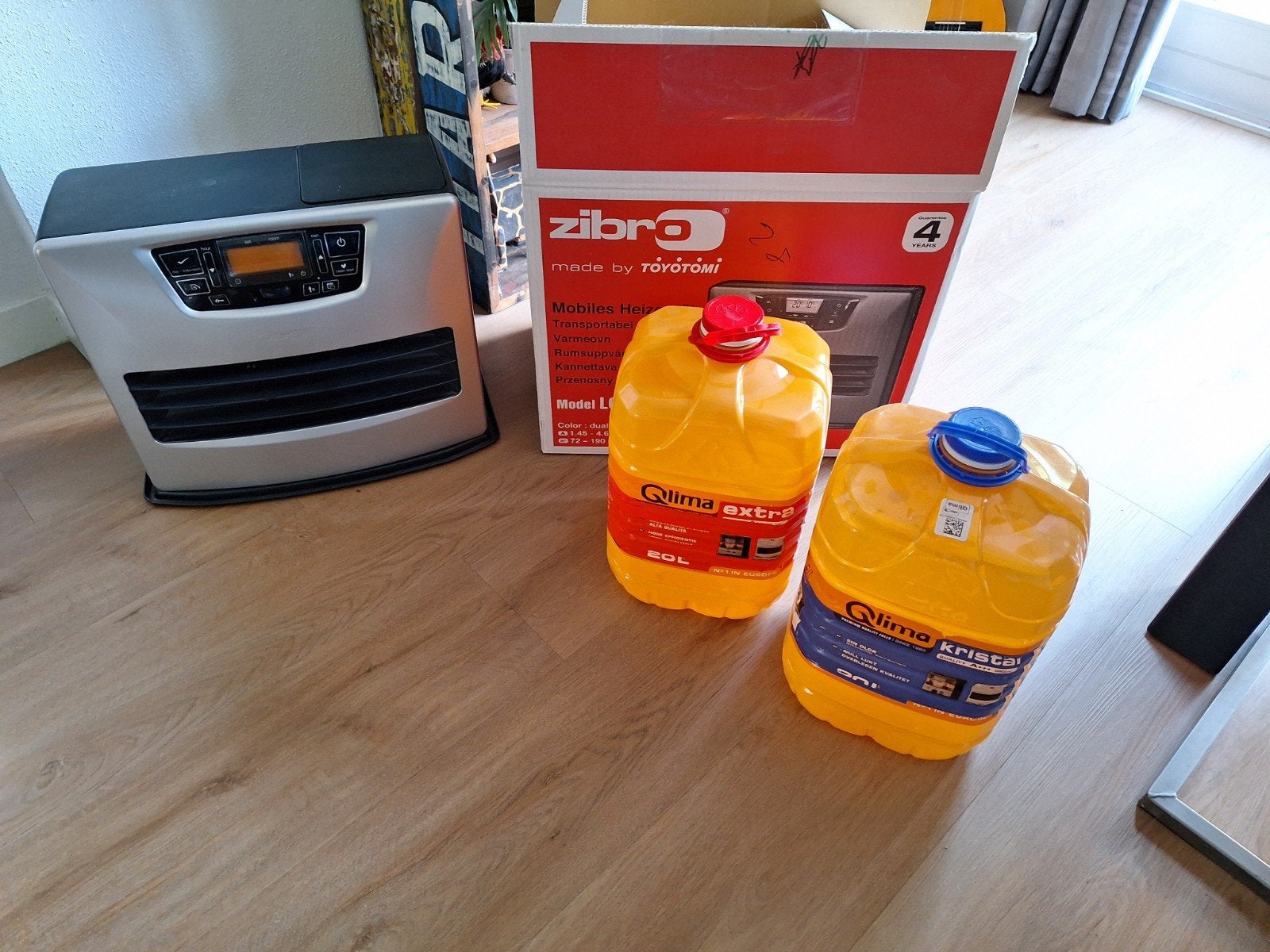 Zibro LC-150 Petroleumkachel - Mobiel en Efficiënt, Overige brandstoffen, Petroleumkachel, Ophalen of Verzenden, Zo goed als nieuw