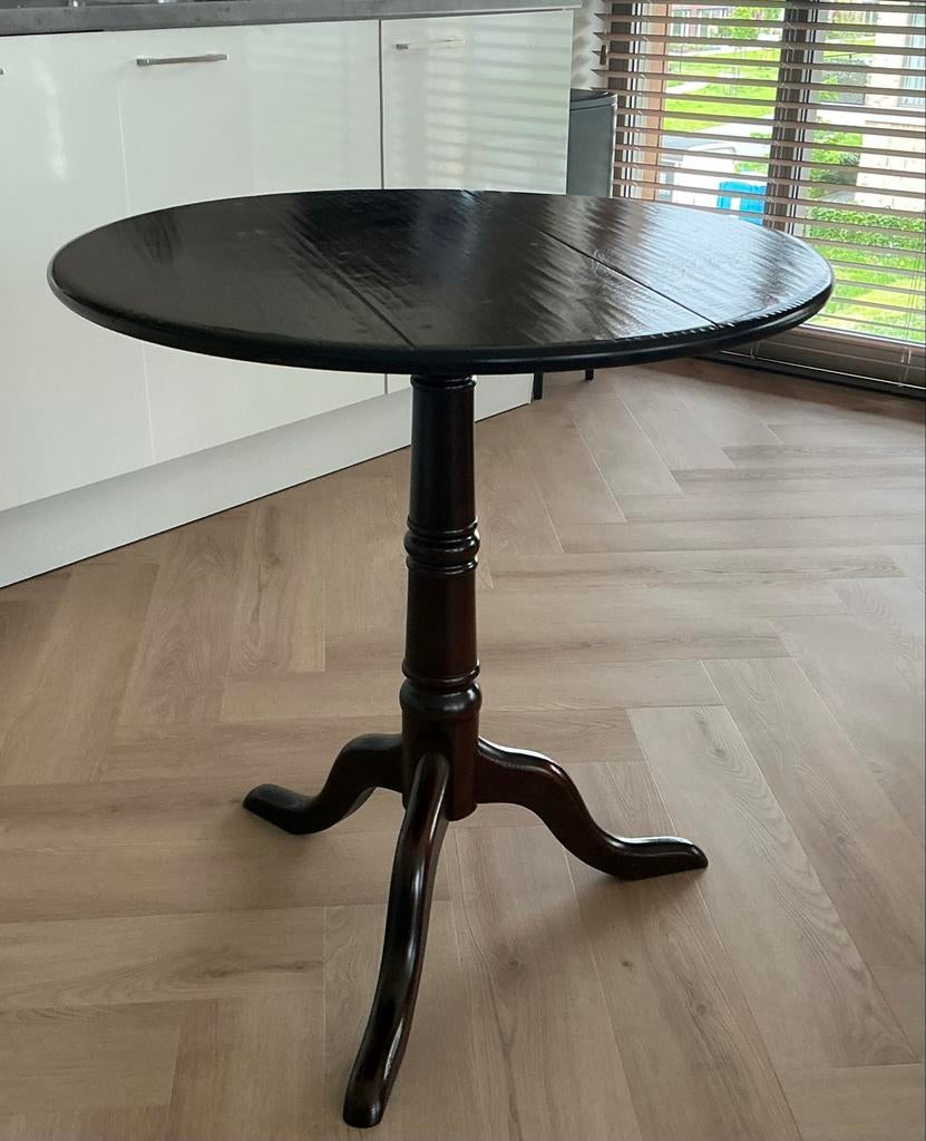 Antieke Mahonie Bijzettafel, Ophalen