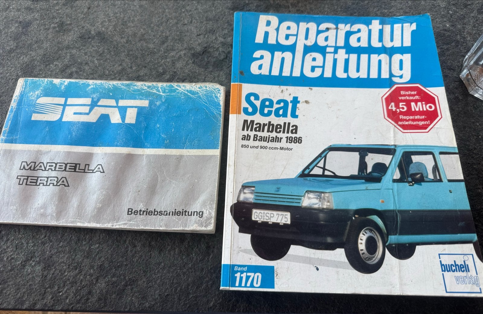 SEAT Marbella/Terra handleidingen (Duits) te koop/ruil, Ophalen of Verzenden