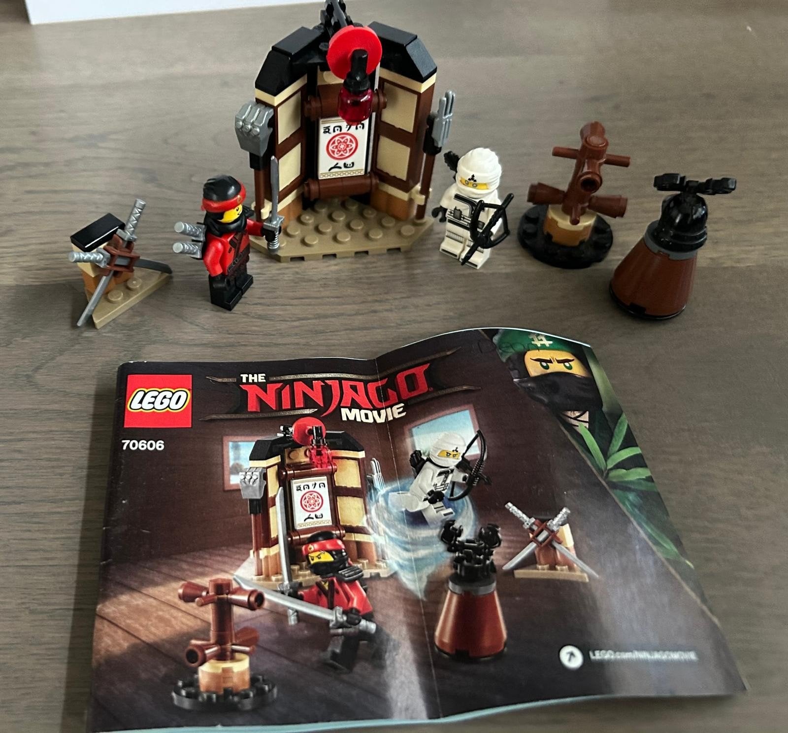 LEGO Ninjago Movie 70606 Spinjitzu Training met minifiguren, Ophalen, Zo goed als nieuw, Overige merken