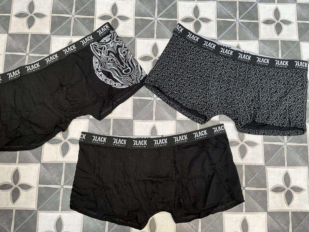 3 boxer shorts van Black Premium Maat XXXXL Nieuw in doos, Kleding | Heren, Ondergoed, Zwart, 3 boxer shorts van Black Premium Maat XXXXL Nieuw in doos