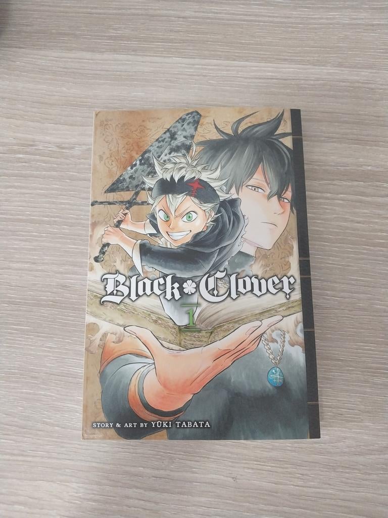 Black Clover Deel 1 Engels, Eén comic, Ophalen, Zo goed als nieuw