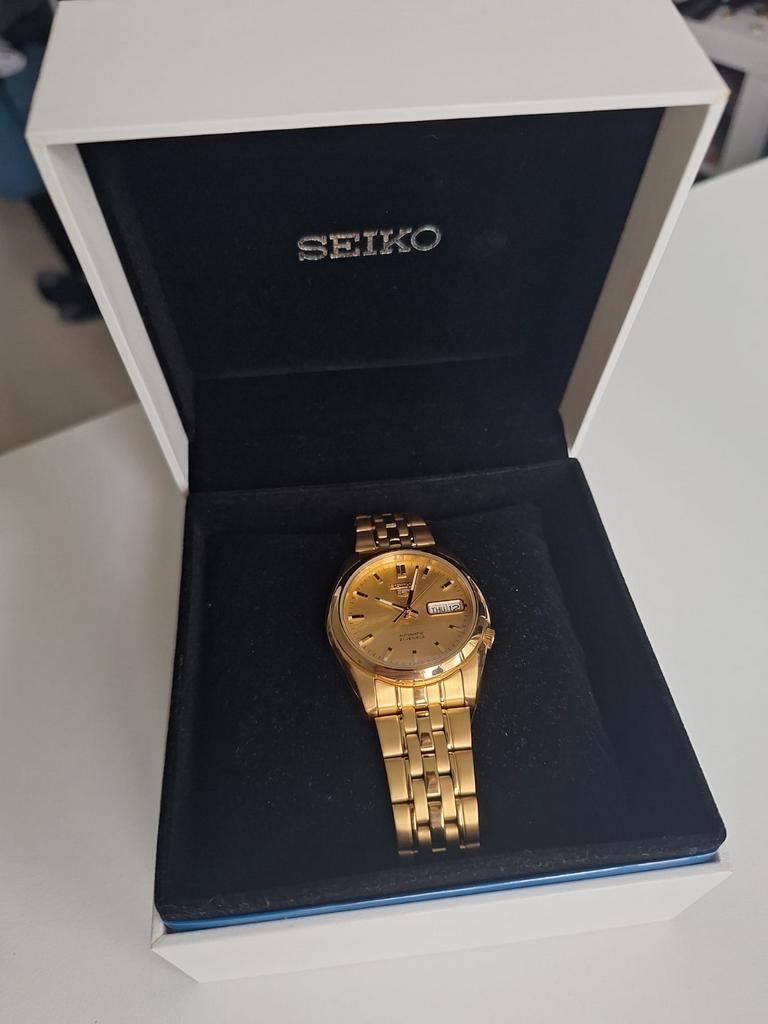 Seiko 5 herenhorloge, Sieraden, Tassen en Uiterlijk, Horloges | Heren, Staal, Polshorloge, Ophalen of Verzenden, Zo goed als nieuw