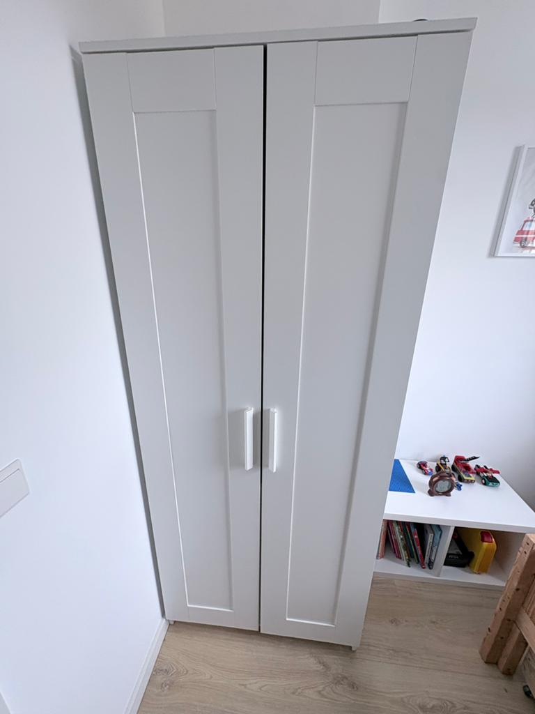 Ikea Brimnes kledingkast, Huis en Inrichting, Kasten | Kledingkasten, Ophalen, Met plank(en), Gebruikt, 50 tot 100 cm