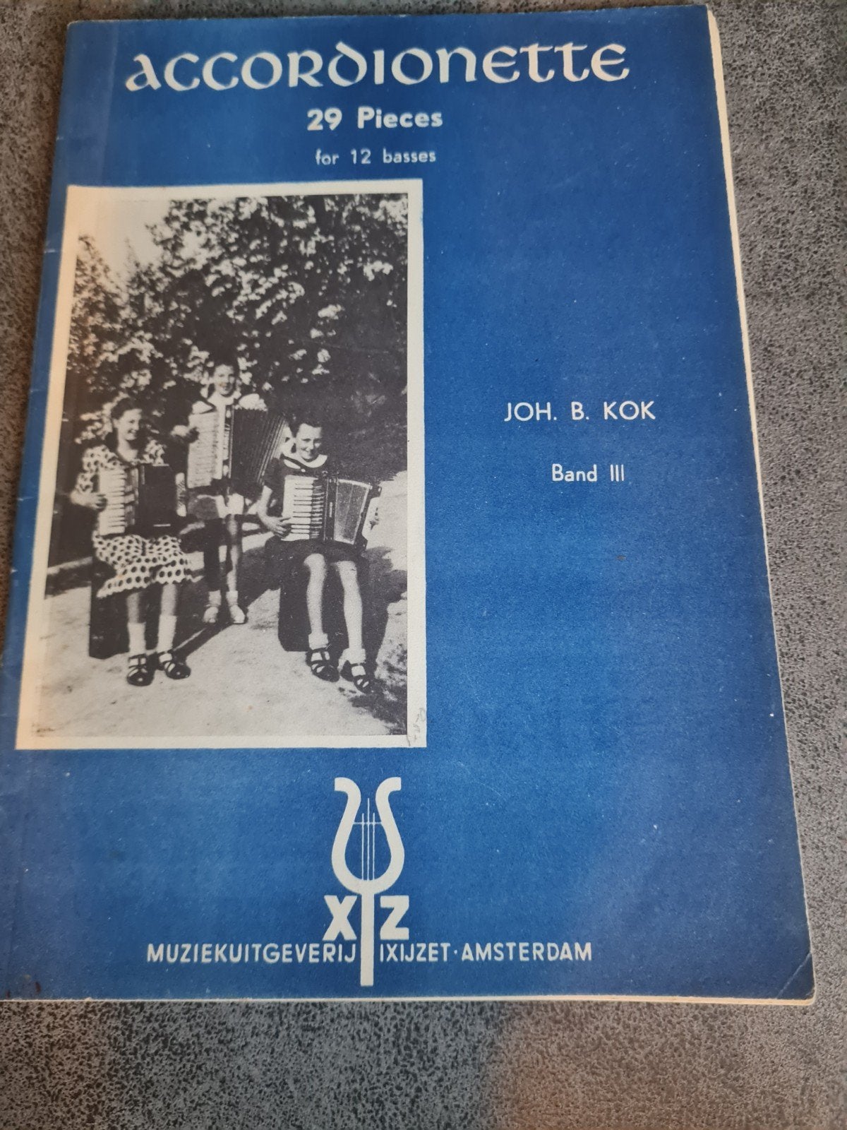 Accordeonette - 29 Pieces for 12 Basses - Joh. B. Kok, Ophalen of Verzenden