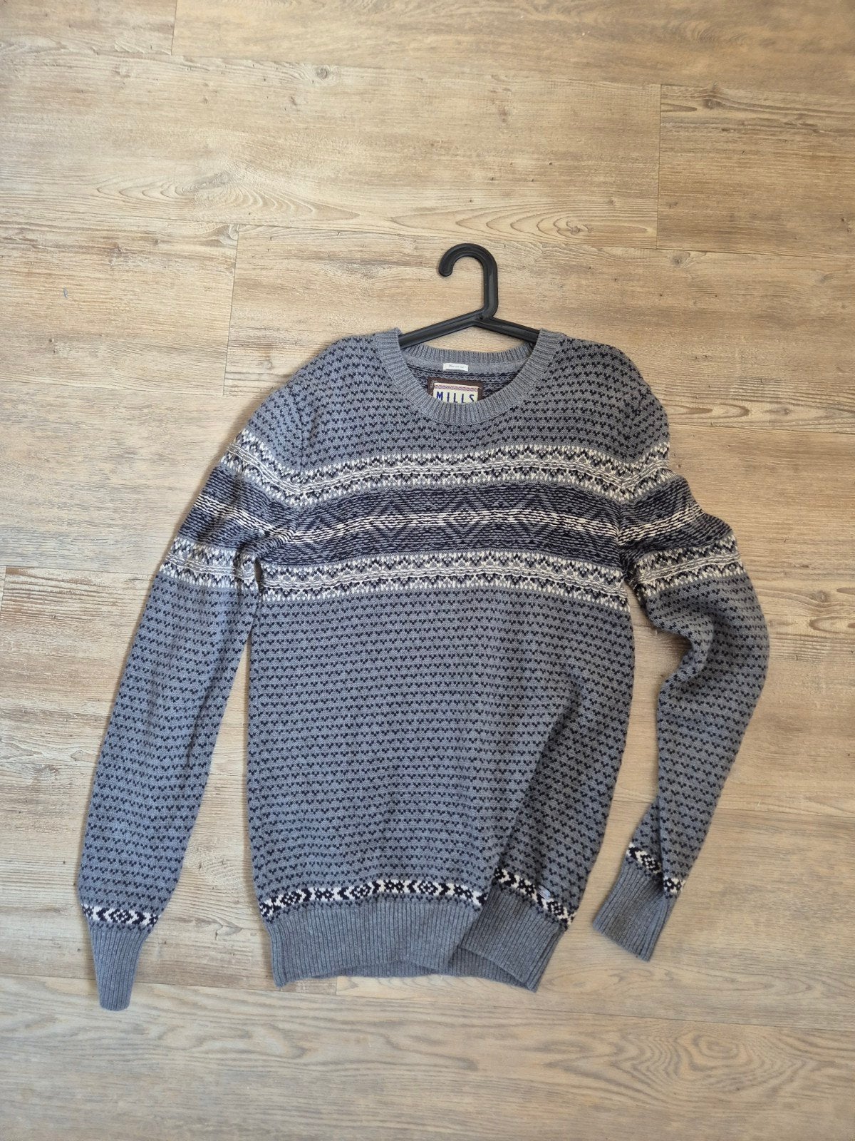 Mills Brothers Heren Trui - Maat L, Maat 52/54 (L), Ophalen of Verzenden, Mills Brothers, Grijs