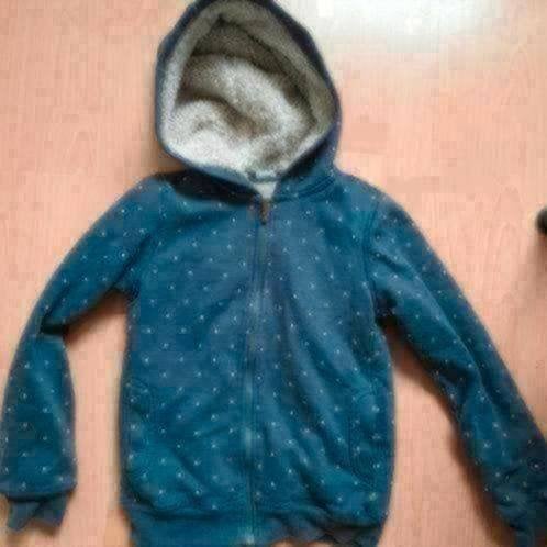 134 warm vest meisje, Kinderen en Baby's, Kinderkleding | Maat 134, Verzenden, Zo goed als nieuw, Meisje, Trui of Vest