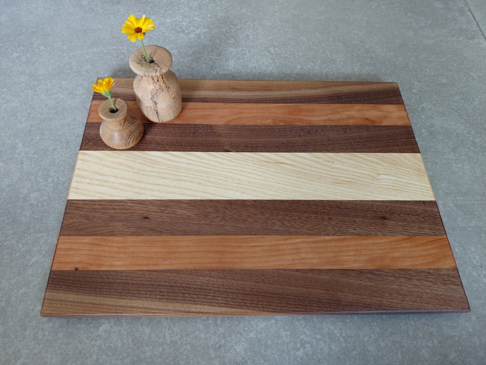 Zelfgemaakte houten snijplank 40x27x2cm, Hout, Snij-/serveerplank, Nieuw, Ophalen of Verzenden