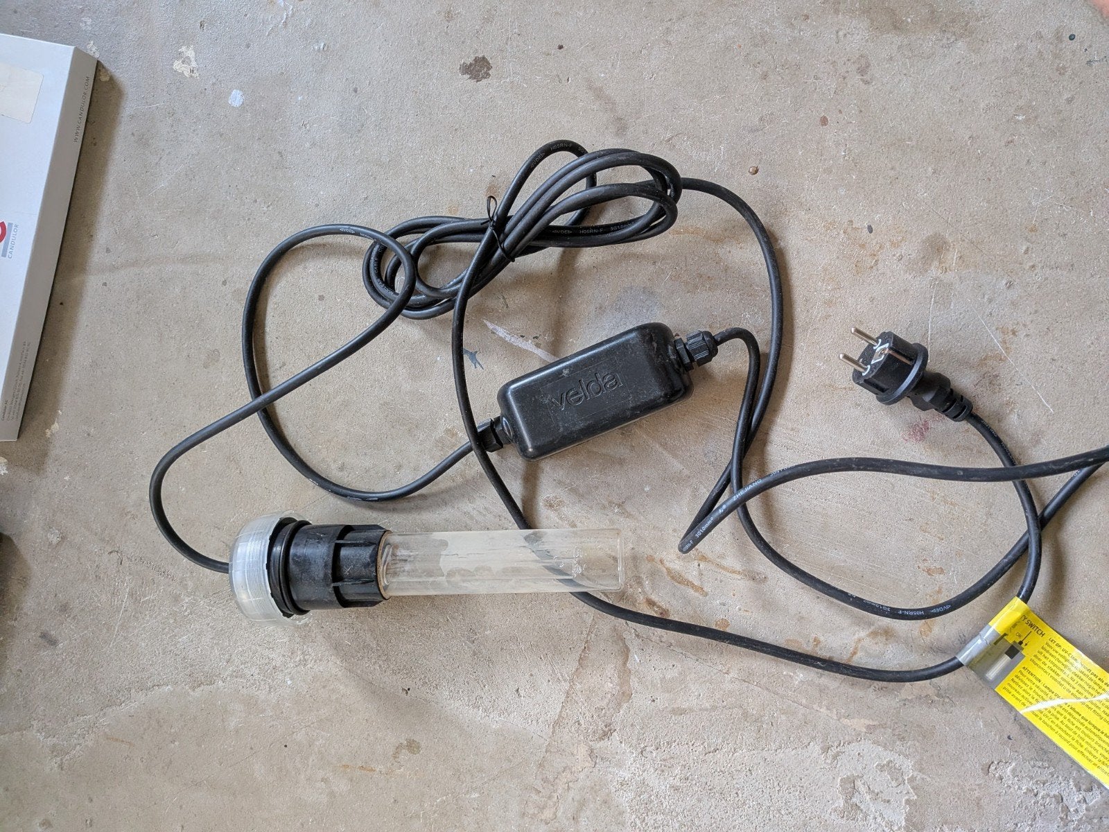 Velda UV-C Lamp 9 Watt voor vijverfilter, Ophalen
