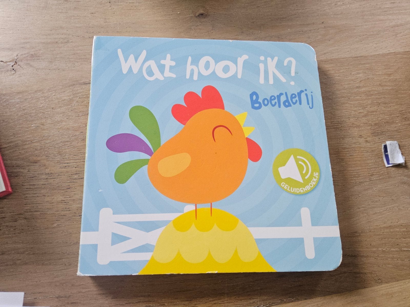 Wat hoor ik? Geluidenboekje dik karton, Boeken, Kinderboeken | Baby's en Peuters, Yoyo books, Ophalen of Verzenden, Zo goed als nieuw