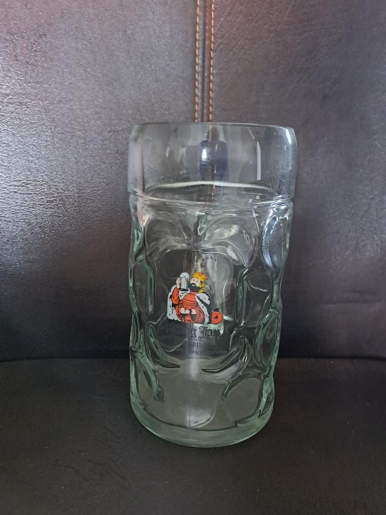 Hertog Jan bierpul 1200cc, Ophalen of Verzenden, Zo goed als nieuw, Bierglas