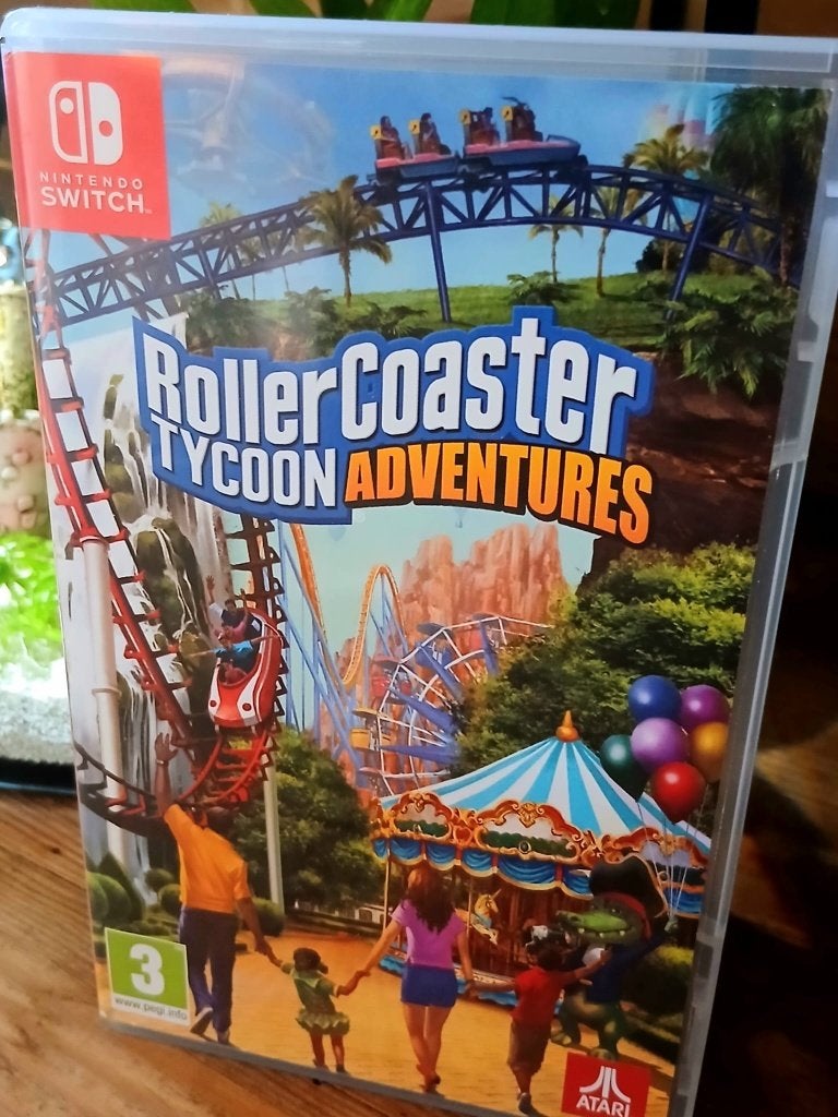 RollerCoaster Tycoon Adventures Nintendo Switch, Spelcomputers en Games, 1 speler, Eén computer, Ophalen of Verzenden, Zo goed als nieuw