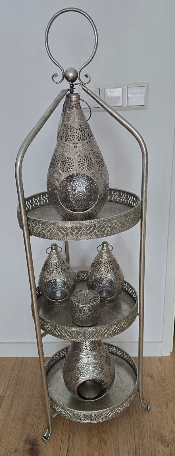 Etagere XL, Huis en Inrichting, Ophalen, Etagère, Metaal, Inklapbaar