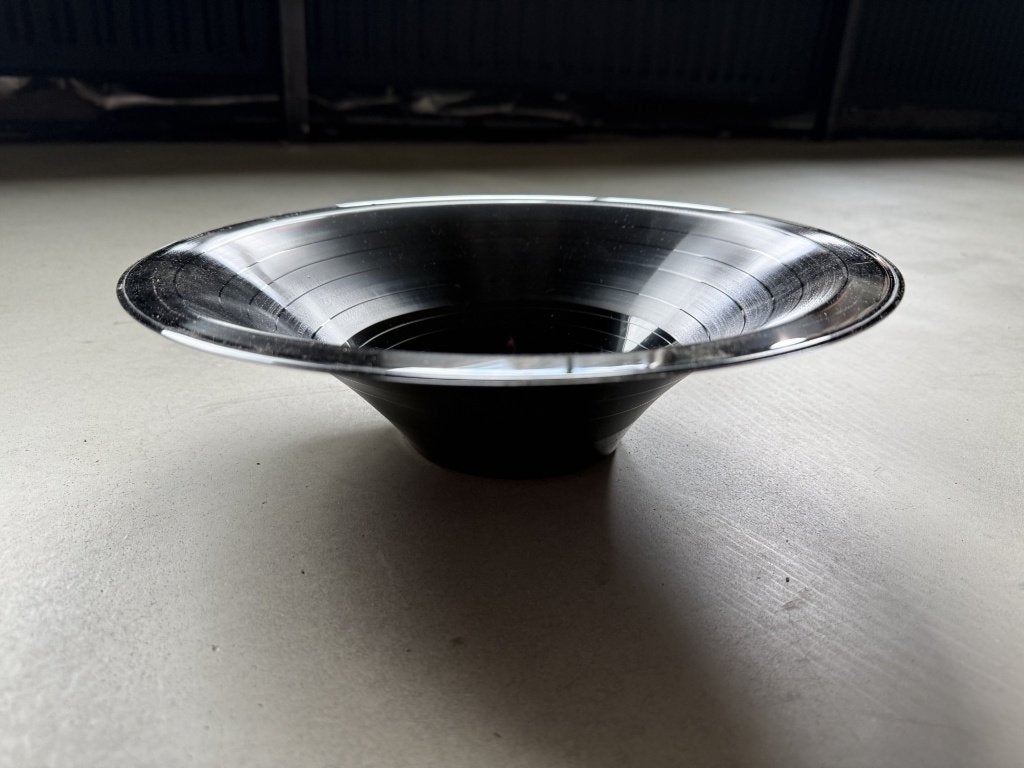 Record Bowl Schaal bak kom van LP industrieel handmade kado, Kunststof, Gebruikt, Schaal, Rond
