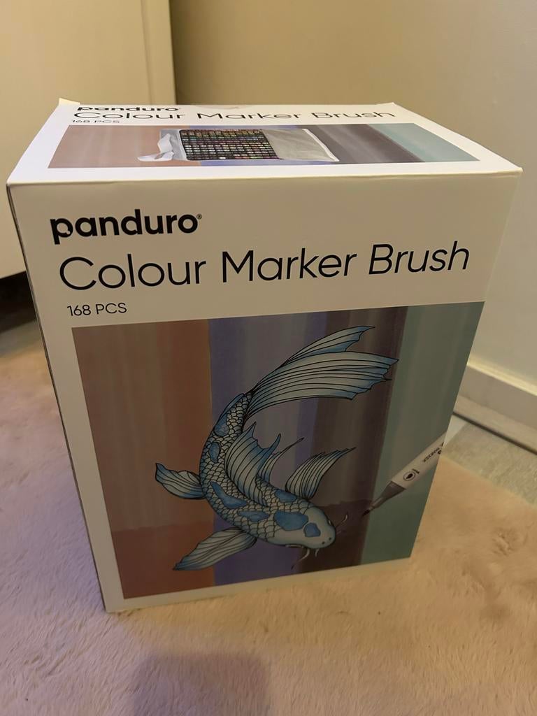 Panduro Colour Marker Brush 168 stuks, Ophalen of Verzenden, Nieuw, Potlood of Stift