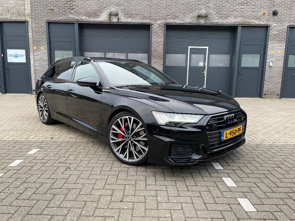 Audi A6 Avant 55 TFSI Quattro – 3.0 V6 – Full Option – Pano., Auto's, Automaat, Zwart, 2995 cc, 2000 kg