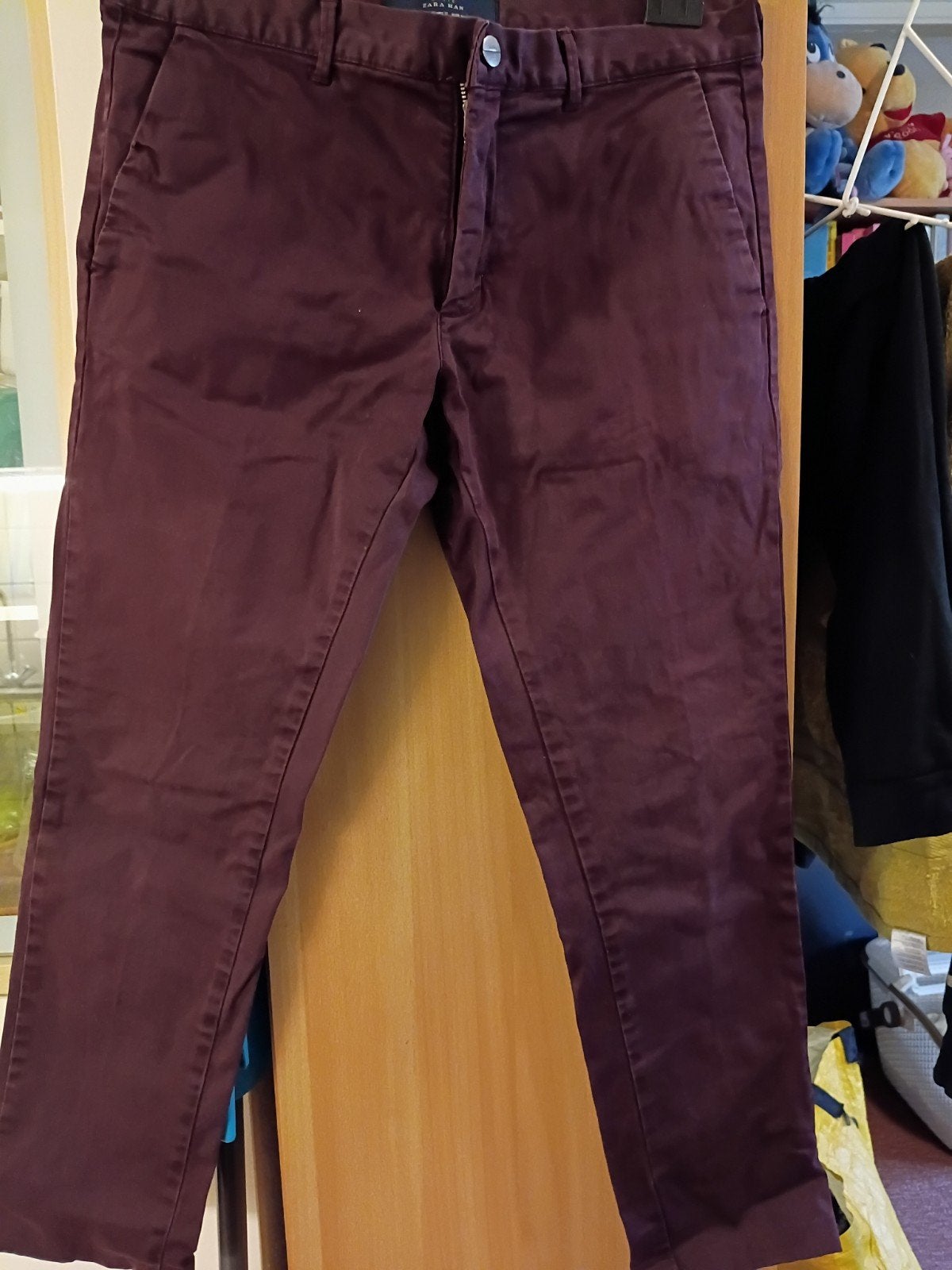 Zara herenbroek maat 42, Kleding | Heren, Broeken en Pantalons, Overige kleuren, Overige maten, Ophalen of Verzenden, Zo goed als nieuw