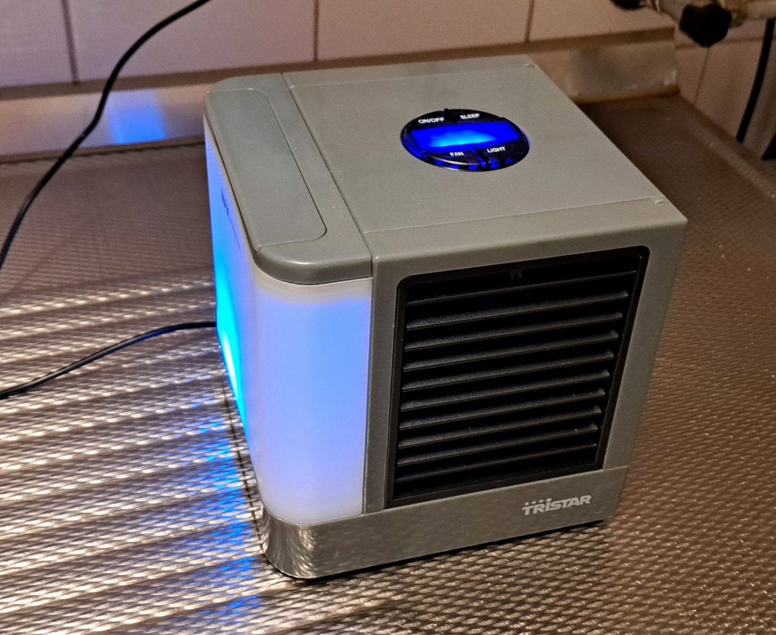 Tristar Mobiele Airco - Compacte Luchtkoeler met LED, Timer, Nieuw, 3 snelheden of meer, Ophalen of Verzenden