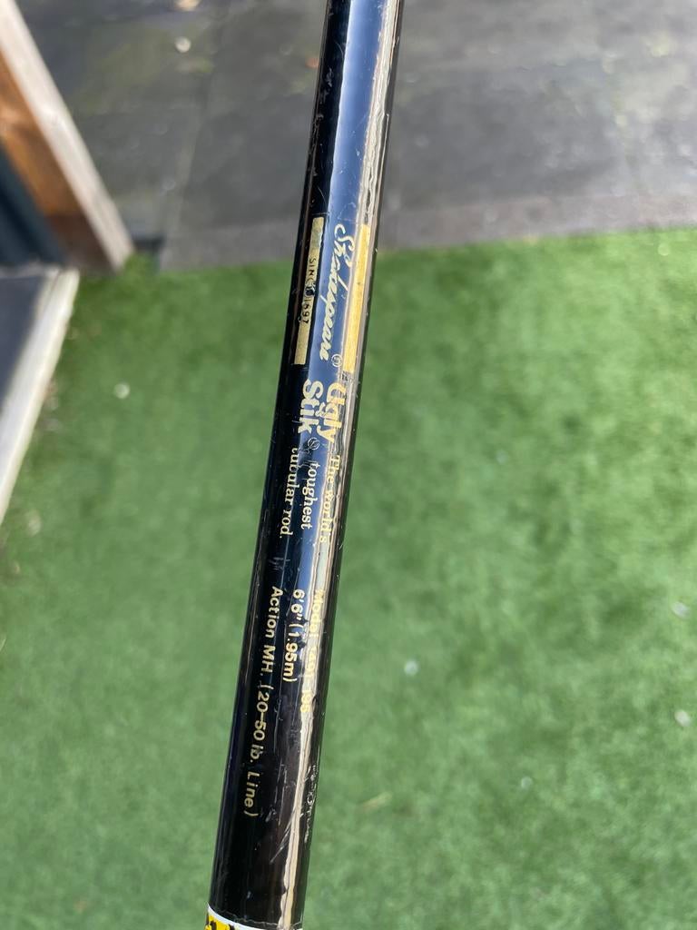 Ugly Stik 1491-195 Robuuste Boothengel - 1.95m, Ophalen of Verzenden, Gebruikt, Werphengel