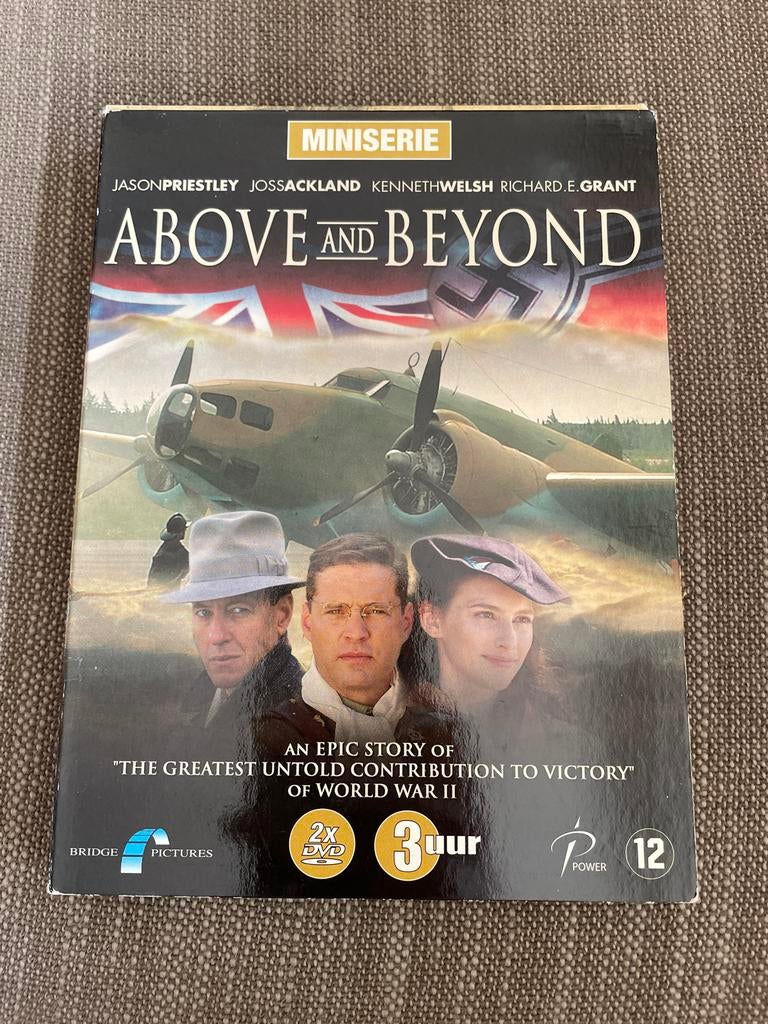 Above and Beyond - Miniserie 2 dvd-box, Waargebeurd drama, Boxset, Ophalen of Verzenden, Zo goed als nieuw
