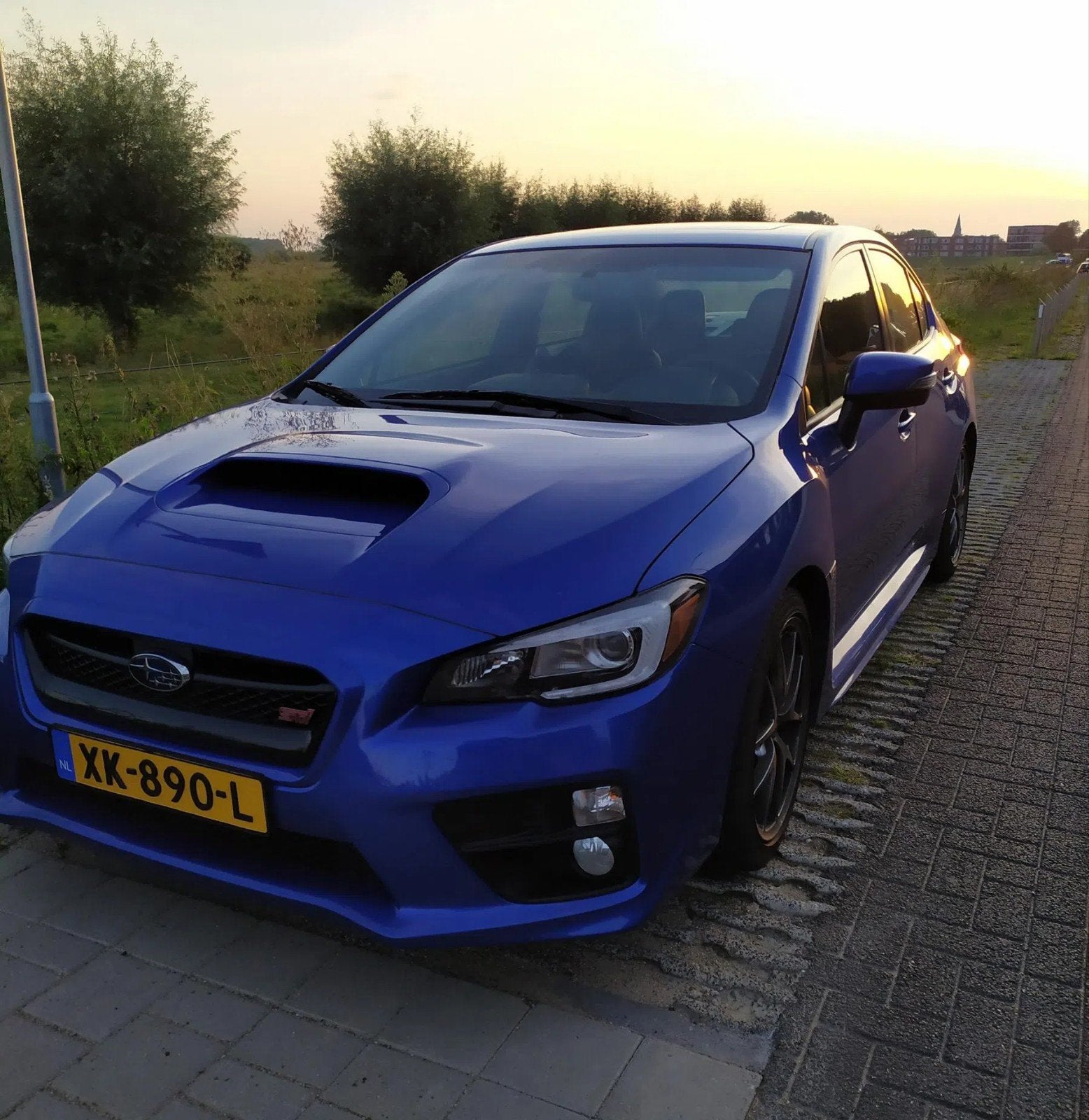Subaru WRX STI Limited 52.509 km, Auto's, 13 km/l, Dealer onderhouden, 1610 kg, Zwart