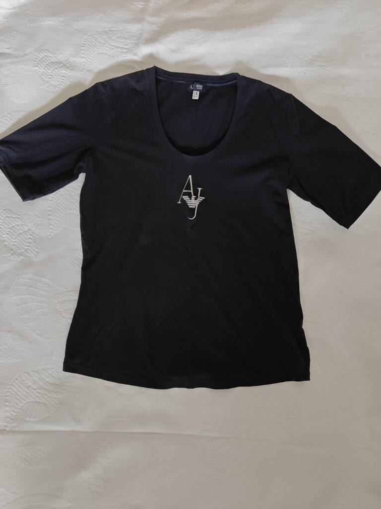 Nieuwe T-shirt Armani maat L zwart, Ophalen of Verzenden