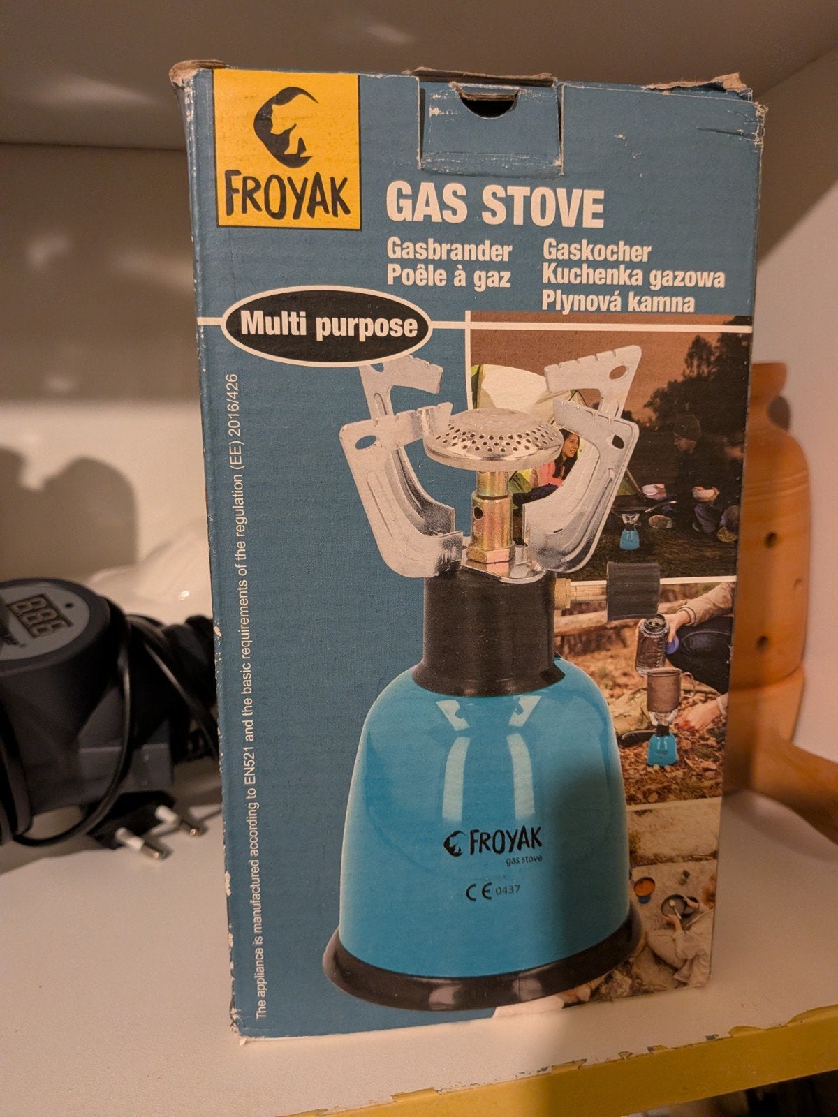 Froyak Gasfornuis - Draagbaar en Multifunctioneel, Caravans en Kamperen, Ophalen of Verzenden, Nieuw