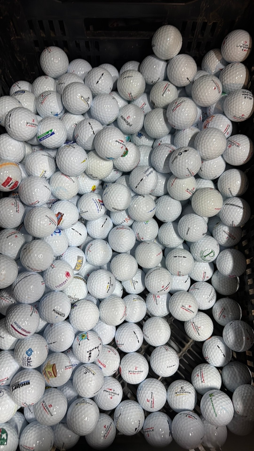 Pinnacle gold golfballen 100 stuks AAAA kwaliteit, Sport en Fitness, Golf, Ophalen of Verzenden, Zo goed als nieuw, Bal(len)