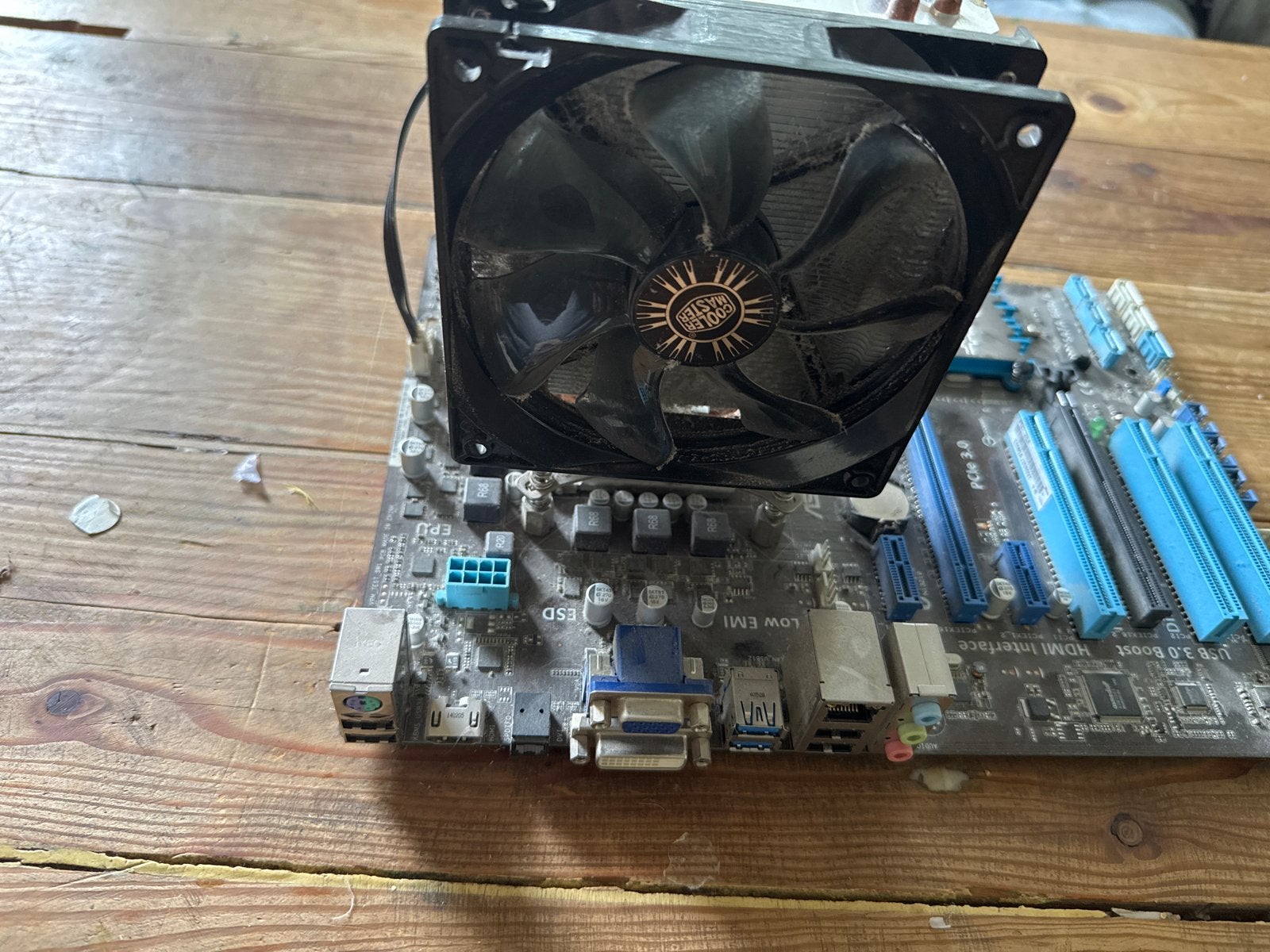 ASUS P8Z77-V LX Moederbord met Intel Core i5 CPU en Cooler, Computers en Software, Moederborden, Ophalen, Gebruikt, Intel, DDR3