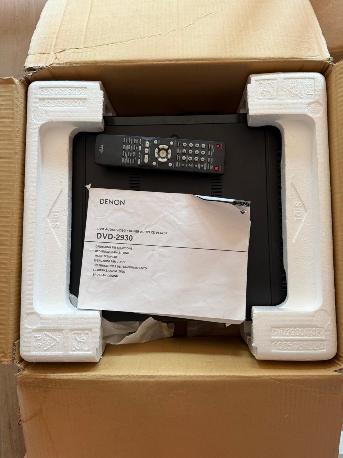 Denon DVD-2930  - GRATIS voor hobbyist (laser defect), Ophalen, Niet werkend, Dvd-speler, Overige merken
