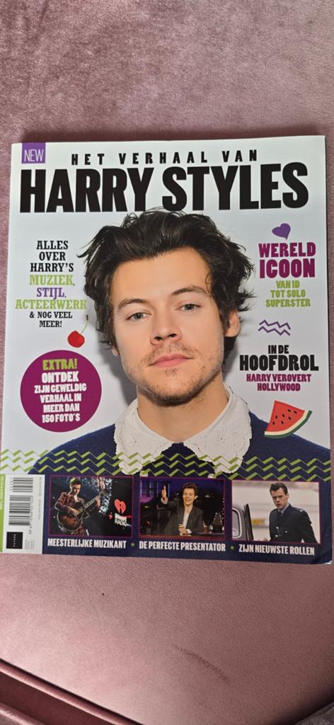 Magazine: Het Verhaal van Harry Styles - Nieuwstaat, Ophalen of Verzenden, Nieuw, Muziek, Film of Tv