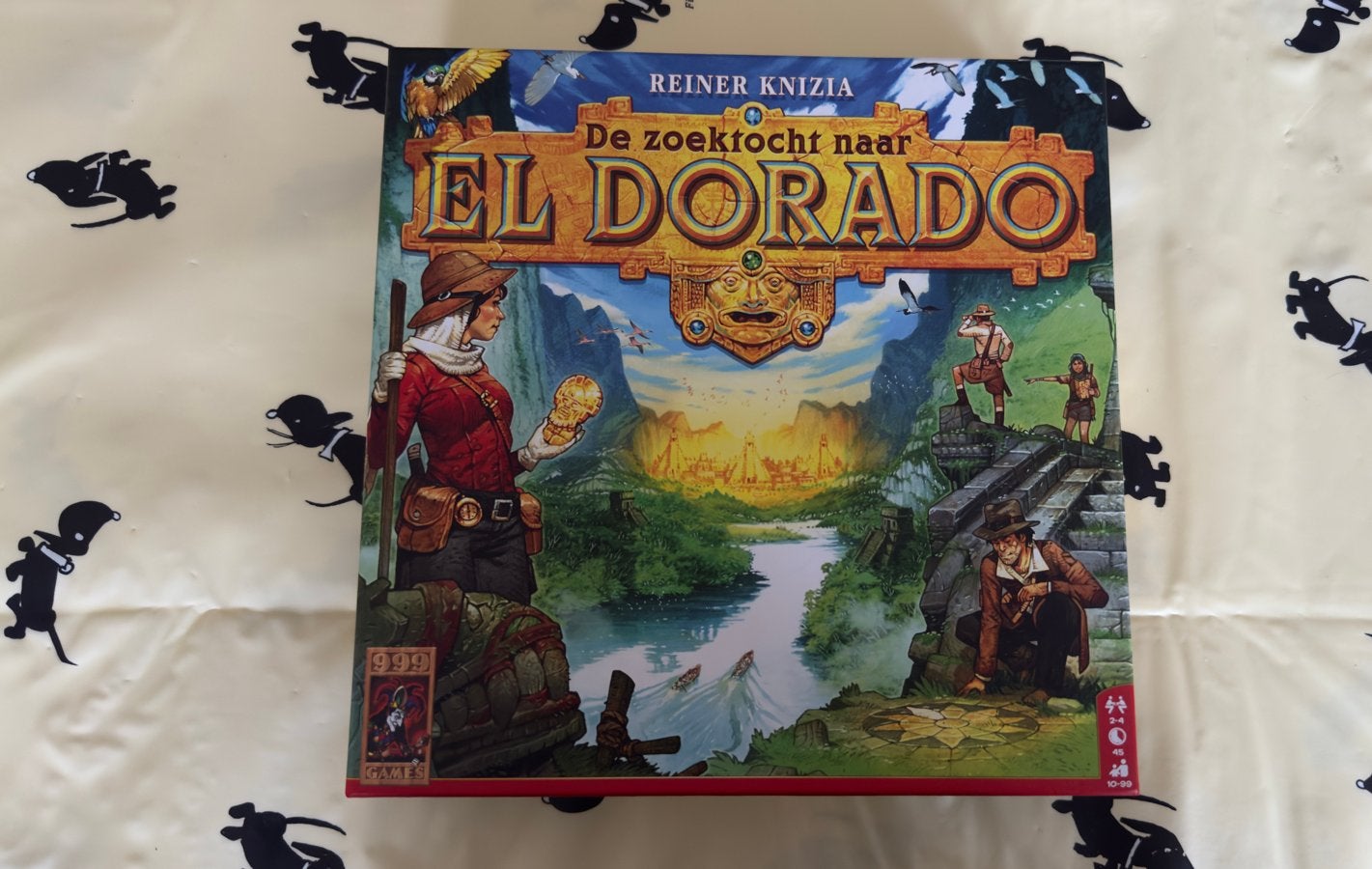 El Dorado: De zoektocht naar de Gouden Stad, Hobby en Vrije tijd, Drie of vier spelers, Ophalen of Verzenden, Zo goed als nieuw