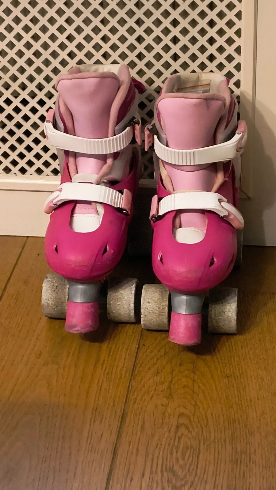 Verstelbare rolschaatsen maat 34-37 roze, Ophalen of Verzenden