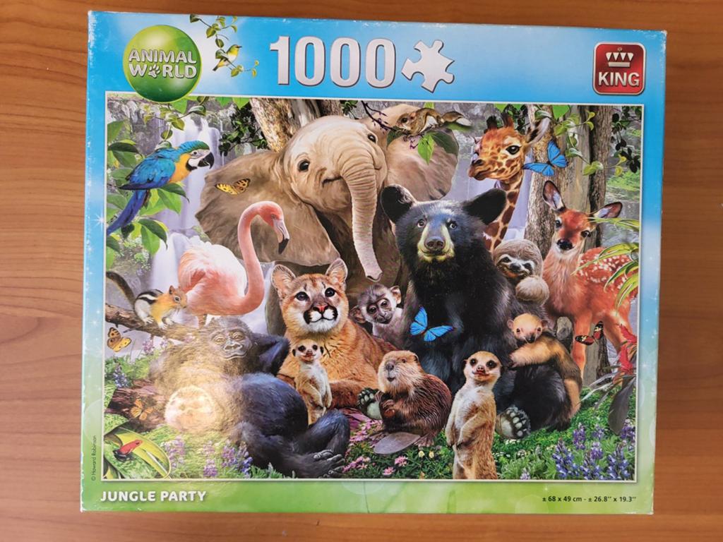 King puzzel Jungle, Ophalen of Verzenden