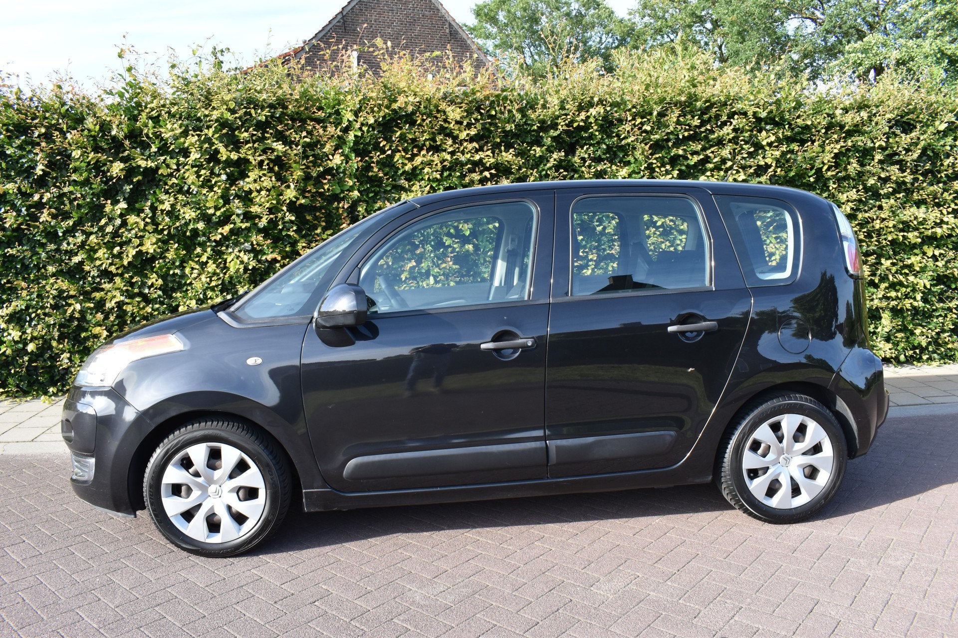 Citroën C3 Picasso 1.4 VTi Aura Trekhaak, Hoge Instap, Auto's, Citroën, Voorwielaandrijving, Gebruikt, 4 cilinders, Zwart