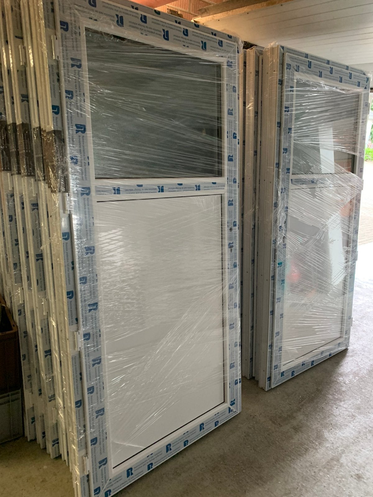 Nieuwe kunststof deuren met kozijn, Ophalen, 80 tot 100 cm, Minder dan 200 cm, Nieuw