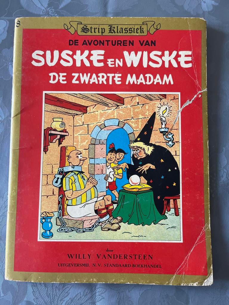 Suske en Wiske - De Zwarte Madam (1982), Boeken, Stripboeken, Eén stripboek, Ophalen of Verzenden, Gelezen