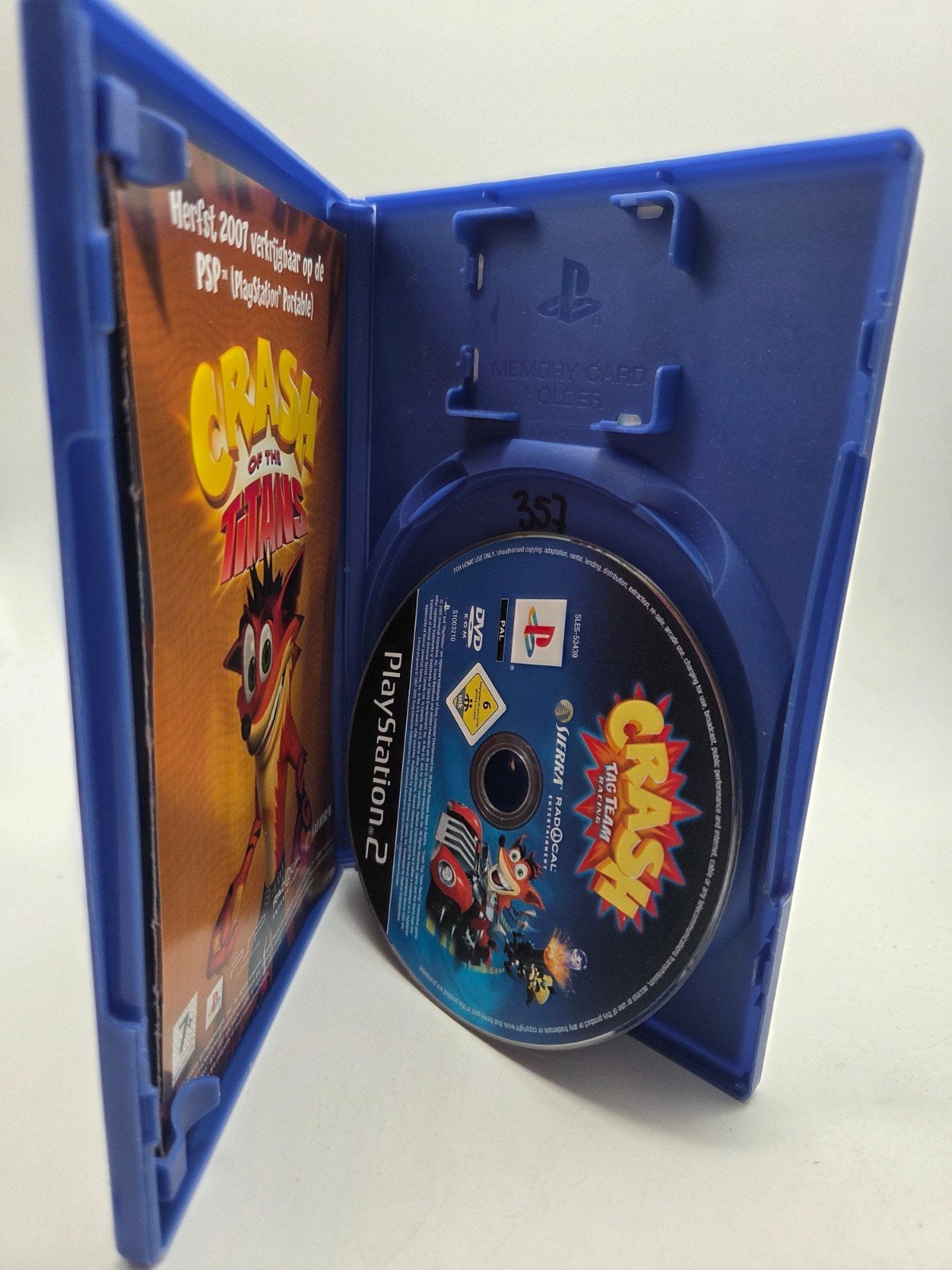 Crash Tag Team Racing - PlayStation 2 (PS2), Activision, Racen en Vliegen, Ophalen of Verzenden, Eén computer