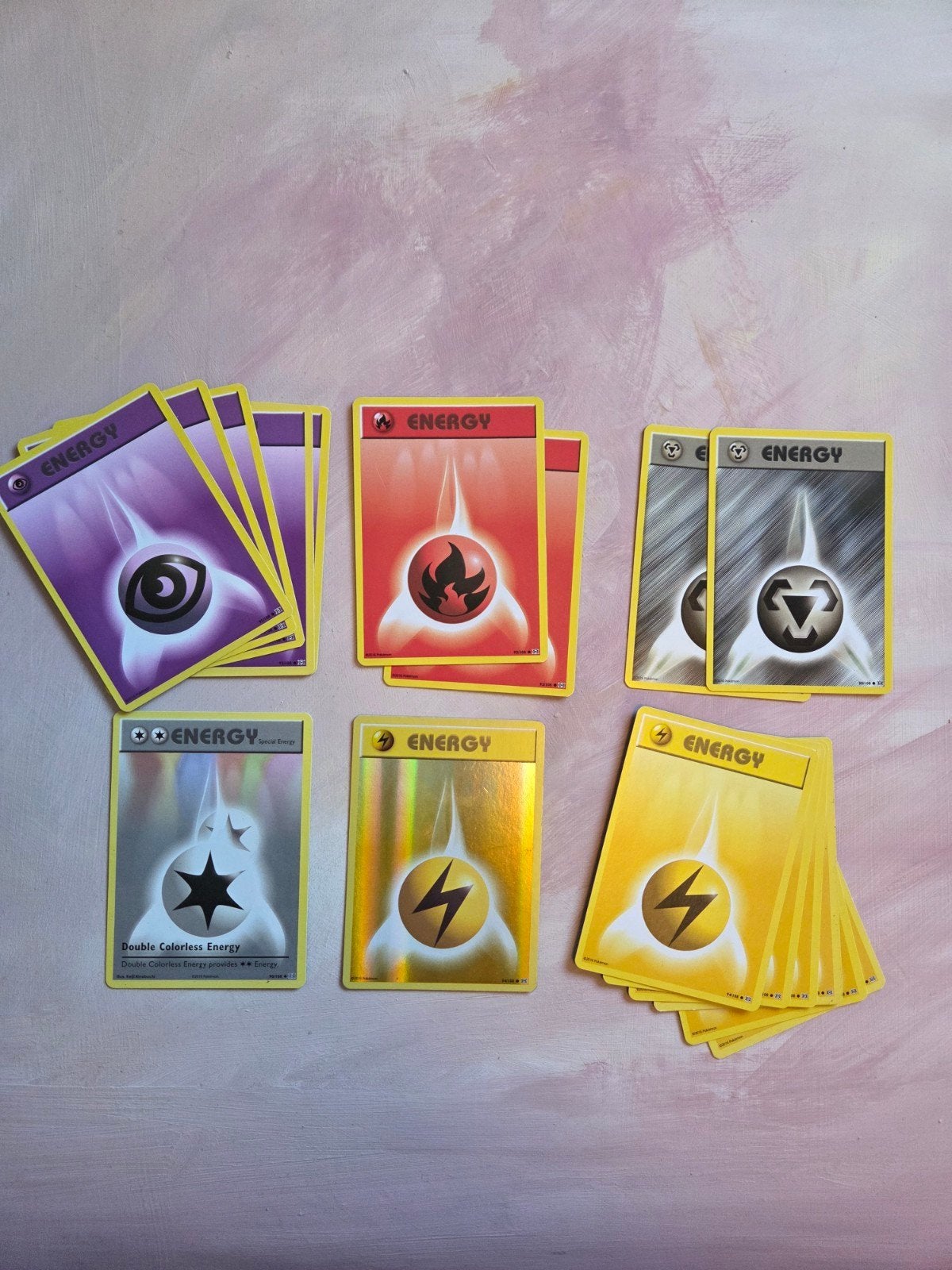Pokemon TCG Energy Kaart XY - Evolutions set 17x, Ophalen of Verzenden, Gebruikt, Meerdere kaarten, Foil